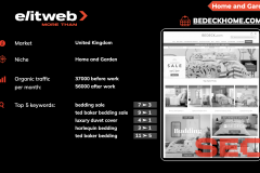 SEO Promotion of the Bedeck Home Website